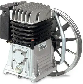 Tête De Compression Nue 5,5CV, Chemisée Fonte, Avec Volant Et Filtre D'Aspiration Prix Choc